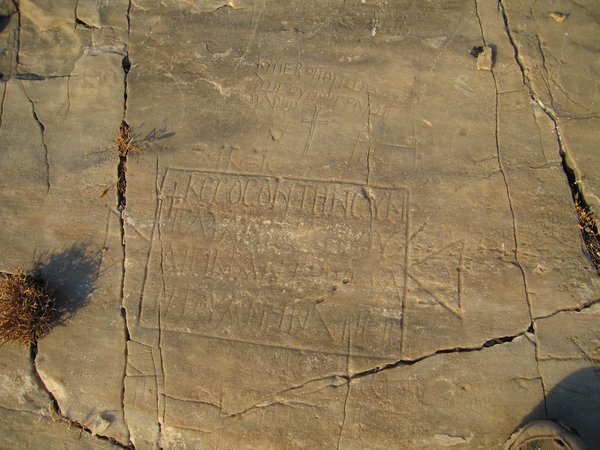 Inschrift aus frühchristlicher Zeit Inschrift aus frühchristlicher Zeit